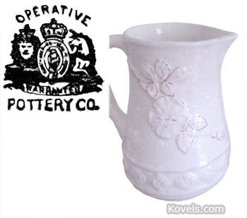 pitcher and operative pottery co mark