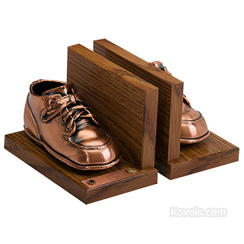 bronze shoes
