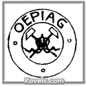 The letters "OEPIAG" stand for Osterreichische Porzellan Industrie AG (Austrian Porcelain Industry)